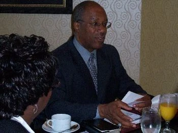 Director addressing Bema Leadership Council
