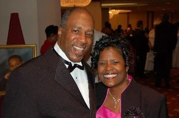 Elder & Sis. Swanson at church anniversary
